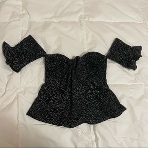 Express off the shoulder top